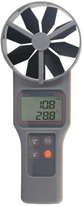 ANNESEY Digital vane anemometer AZ8917 can measure wind speed, air volume, temperature and humidity