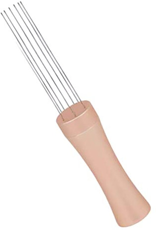 Amosfun Stainless Steel Espresso Distribution Stirrer Coffee Powder Powder Stirrers for Espresso Levelling for Even Distribution