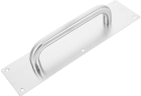 Tofficu Rechteckiger Push-pull-türgriff Aus Edelstahl Türgriff Für Innentüren Pull-push-türgriff Türbeschläge Aus Metall Türdrückerplatten Für Schlafzimmer Und Badezimmer