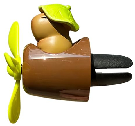 Xistuoz Désodorisant de voiture | Diffuseur de parfum pour voiture en forme de pilote Capybara, désodorisant automobile avec parfum longue durée pour berline, camion, camping-car