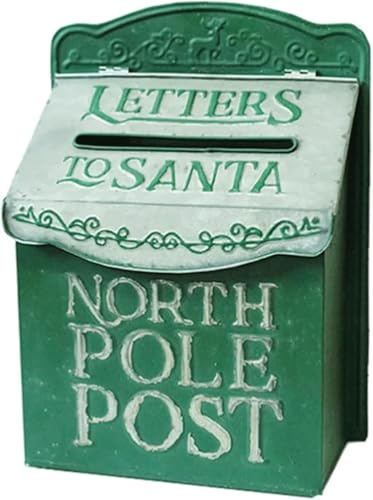 NZPOST Boîte aux Lettres Vintage en Fonte Classique, Montage Mural, boîte de dépôt, boîte à Colis extérieure, capacité Moyenne, Domestique, Blanche