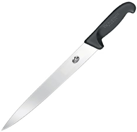 Victorinox Couteauà jambon Noir Taille M 25 cm