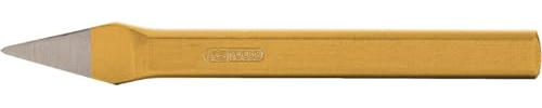 KS Tools 162.0282 Korsmejsel, platt oval, 5x125 mm