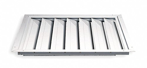 Dayton 36 Whole House Fan Premium Ceiling Shutter/Ceiling Shutter, 36 x 36 Opening Required