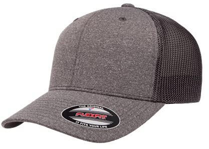 Flexfit Truckerkeps för män, svart, one size