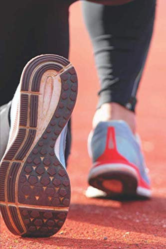 Leichtathletik Trainingsbuch: Tagebuch für alle Leichtathleten und Sportler ♦ Trainingsjournal für über 100 Einträge ♦ 6x9 Format ♦ Motiv: Laufbahn 6