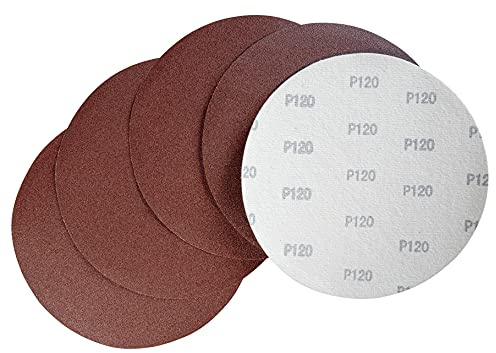 Güde 38359 Klettschleifscheiben 230 K120 5-tlg. (Ø-Klettschleifscheibe 230 mm, Korund, Trägermaterial Polyester-Gewebe)