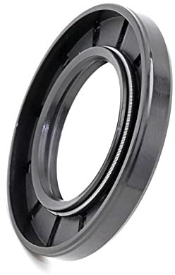 2 Stück NBR TC Wellendichtring Wellendurchmesser 45mm Außendurchmesser 65mm Nitril Covered zweilippig mit Frühling, 45x65x10mm