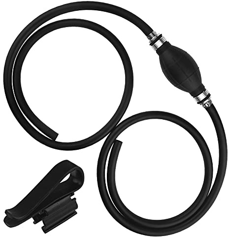 WMYCONGCONG Pompe à siphon pour essence, pompe manuelle de transfert de carburant, pompe à siphon pour eau, essence, huile, diesel, Longueur de 1,9 m