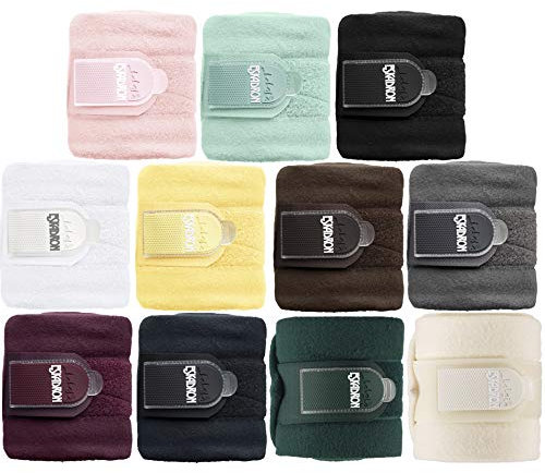 Eskadron Fleecebandagen 4er Set - Größe Pony, Farbe:ashblue
