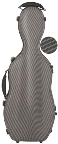 Bratschenkoffer Fiberglass 38-43 Ultra Light special schwarz M-case + Musiktasche