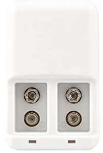 TIST Batteria Ricaricabile 9V Set multimetro 6F22 Two Power One Charge 9V Caricabatterie Microfono Quadrato 9V