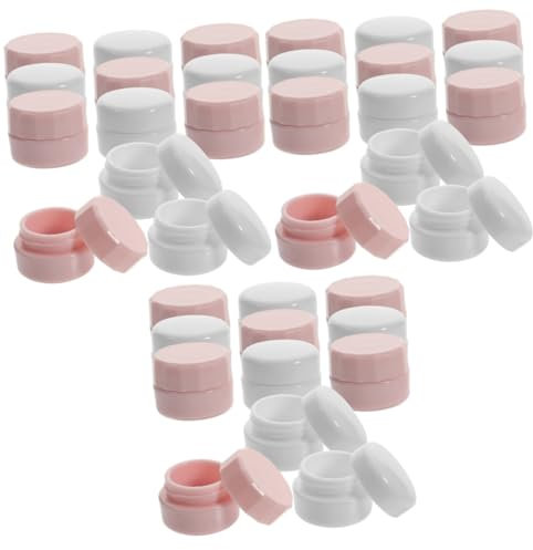 FOMIYES 36stücke Teiliges Aus Nachfüllbaren Kunststoff-behältern Für Kosmetik Leere Cremedosen Mit Deckeln Für Lotionen Salben Und Hautpflegeprodukte Tragbar Und Leicht Für Reisen