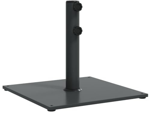 vidaXL Sonnenschirmständer Ø32/38/48 mm Mast 17 kg Quadratisch