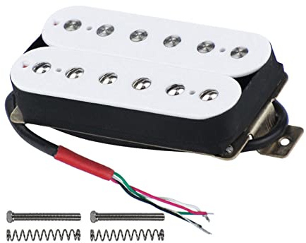 Alnico 5 Humbucker Gitarre Pickup White Bridge Pickup Oder Bridge Pickup Für Gibson Pickup für E-Gitarre(1pcs Bridge)