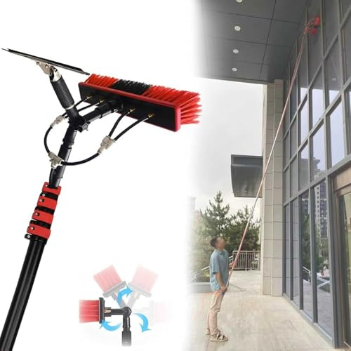 Water Fed Pole Kit For Trucks, Extendable Window Cleaning Equipment, Long Reach Cleaner For Photovoltaic Panel Cleaning - Bestselling Solution