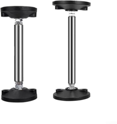 ReachMall Barre de support télescopique, outil auxiliaire d'installation pour le soulèvement de comptoir de cabinet, capacité de poids 300 kg pour support de lavabo (2 pièces)