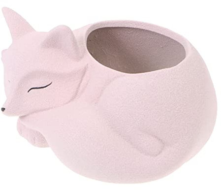 Abaodam Maceta de Cerámica para Suculentas Forma de Decorativa y para Oficina Maceta Blanca para Plantas Pequeñas Duradera y