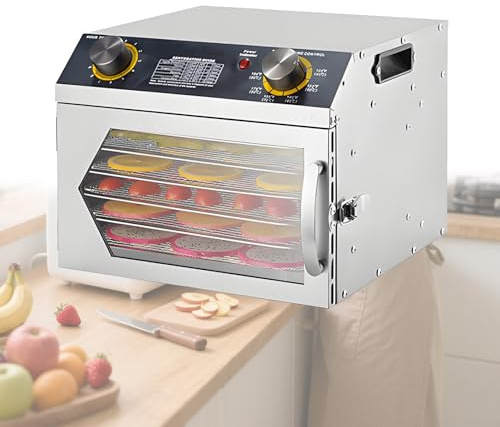 Essiccatore di Avvio Elettrico Portatile Essiccatore Alimentare Acciaio Inox Essiccatore Alimentare a Flusso Orizzontale Essiccatore di Frutta E Verdura,6thfloor