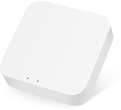 Tuya Zigbee-Monitor De Calidad Caja Aire Inteligente, Sensor CO2, Medidor Temperatura Y Humedad, VOC, PM2.5, Detector Alarma Automatización Kooldióxido Monitor MultifuncióN(Gateway)