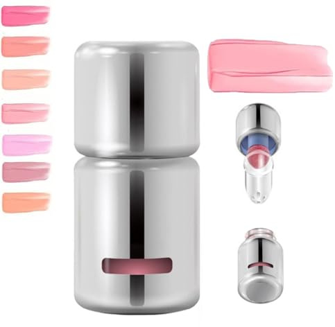 Aztk Blush Liquide, Aztk Fard à Joues Liquide Longue Durée, Blush Liquide Illuminateur, Pour Une Couleur Hautement Pigmentée, Assure Une Finition Douce, Baptisée, Fat Cheeks Blush (JC01)