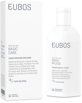 Eubos Odorless Liquid Washing Emulsion 200-400ml