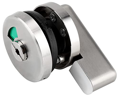 Toilettenkabinenschloss aus Zinklegierung, Frei-Besetzt-Anzeige, Badezimmer-Türschloss mit Datenschutzanzeige