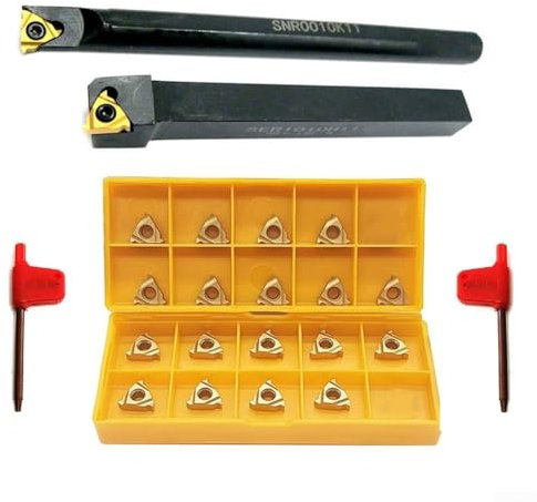 Lathe Turning Tool Set, Heavy Duty Lathe Tool Boring Bar Holder, Versatile Metal Processing Capability, Comprehensive Tooling Set