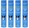 4 Pack Large Lint Roller Refills, 24.1cm Extra Sticky Pet Hair Roller Refills for Carpets, Couch, Floor, Clothing, and Pet Hair Cleaning,4 Refills Only, 240 Sheets Total