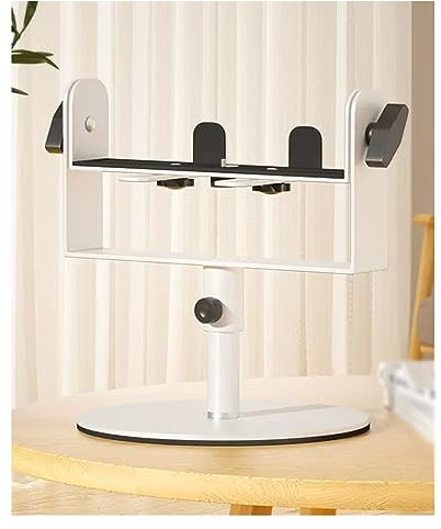 ADERFETBI Projector Stand Projector Bracket Floor Bed Against the Wall Hidden Household Free Punching Projector Placement Table Tray Rack Dj Laptop Stand(White)