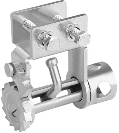 Treuil de rails de remorque à lit plat - Cravate à maillons en acier pour camion - Équipement utilitaire - Treuil de sécurité de charge durable pour semi-remorque, outil de réparation de marchandises