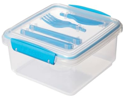 Sistema To Go Lunch Plus with Cutlery, 1.2 L - Assorted Colours