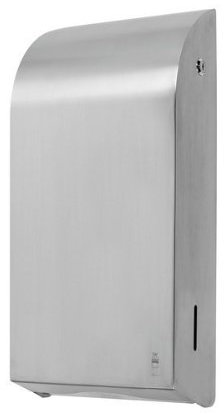 Dan Dryer dispensador de toallas de papel Acero Inoxidable – 400 hojas, montaje en pared