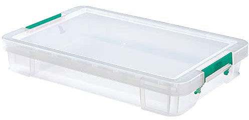 StoreStack 12 Litre Storage Box W550xD360xH90 mm Clear RB75898
