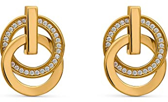 JETTE JETTE Damen-Ohrstecker Swing 925er Silber 58 Zirkonia