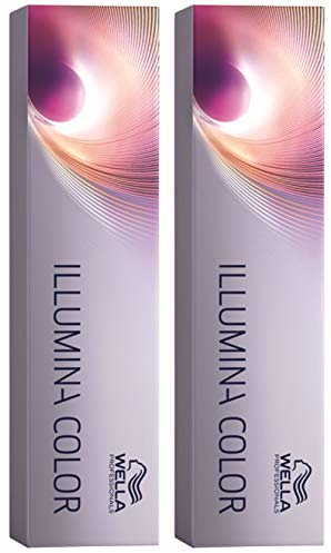 2er Wella Professionals Hell Lichtblond Asch Illumina Color 10/1 60 ml