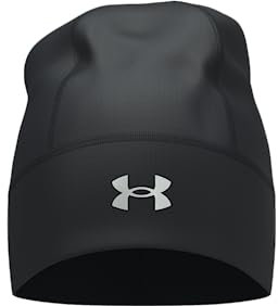 Under Armour Unisex Storm Velociti Beanie Laufbekleidung Mütze Black/Black - Schwarz OSFM