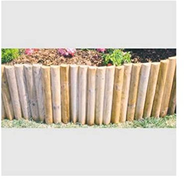 Recinzione in legno per aiuole Rollborder 200 x 40 H