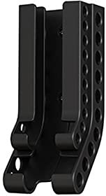 Support de Rangement des Piles AA/AAA pouvant contenir 10 Piles AA/AAA Rangement des Piles Organisateur Mural (Black)
