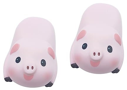 Tofficu 2 Stück Gaming-mauspad Handgelenkauflage Bequemes Memory-baumwoll-spielpad in Schweineform Fürs Büro