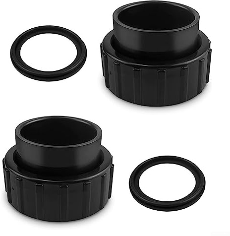 Lot de 2 connecteurs d'accessoires de pompe de piscine, kit d'union compatible avec les pompes de piscine Tristar SPX3200UNKIT SP4000