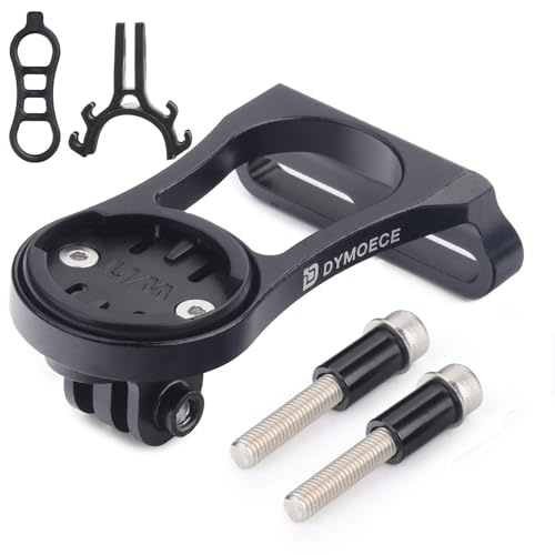 Dymoece Fahrrad Halterung für Wahoo Kompatibel mit Mehreren Wahoo Computern Fahrrad Halterung Lenkerhalterung mit Licht Adapter für Wahoo Elemnt,Elemnt Bolt,Elemnt Mini,Elemnt Roam