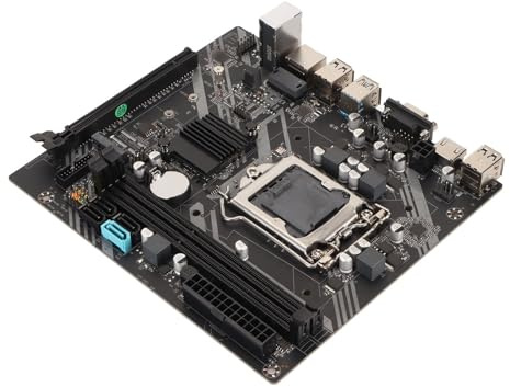 Carte Mère LGA 1155, Carte Mère Mini Itx DDR3 Double Canal PCIe X16 SATA3.0 DDR3 4 USB2.0 2 USB3.0 Alimentation Triphasée LGA 1151 Carte Mère pour Ordinateur PC