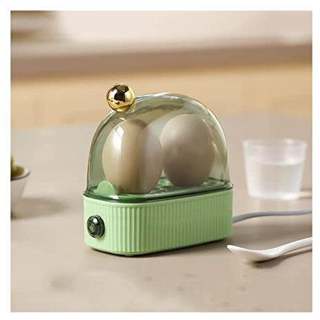 Electric Egg Boiler - Rapid Multi-Function Cooker for One Person Breakfast - Ideal for Household and Dorm Use - Cooks Two Eggs in Minutes