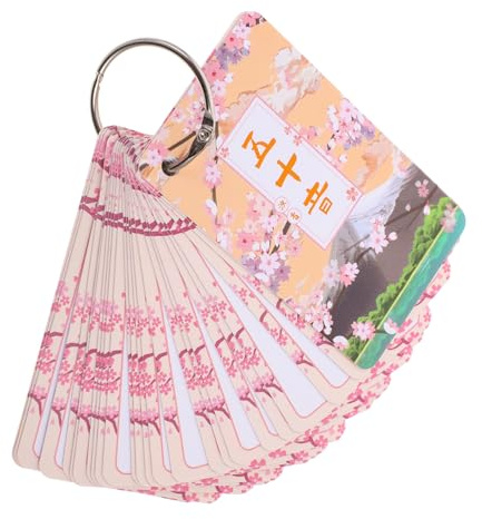 WEKAMOS Tarjetas de Silabario Japonés Hiragana y Katakana, Juego de Práctica Esquinas Redondeadas, Adecuado para Aprendizaje en Viajes y Actividades Escolares