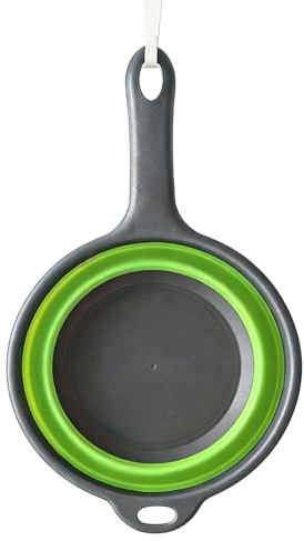 Creatore di acqua da cucina – Cazzuola pieghevole da 1400 ml | Beccuccio portatile per lavabo, doccia, pulizia, bagno, campeggio, viaggi, cucchiaio da bacino pieghevole, igienico