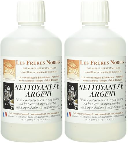 Les Frères Nordin 154530 Nettoyant SP Argent (Lot de 2)