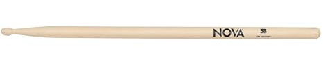 Vic FIrth - NOVA Drumsticks - 5B - Wood Tip
