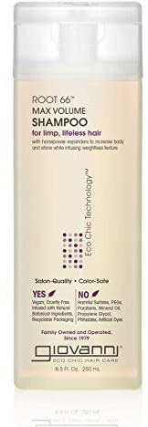 Giovanni Root 66 Max Volume Shampoo 250 ml