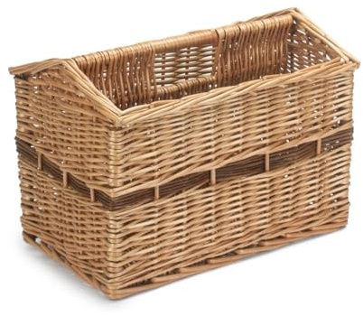 Red Hamper Zeitschriftensammler, Weide, braun, 28 x 38 x 25 cm